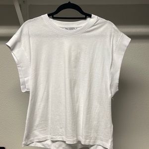 White Zara tshirt